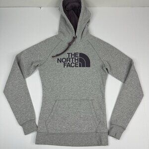 The North Face Women’s Gray Purple Hooded Long Sleeve Sweatshirt XS/C33